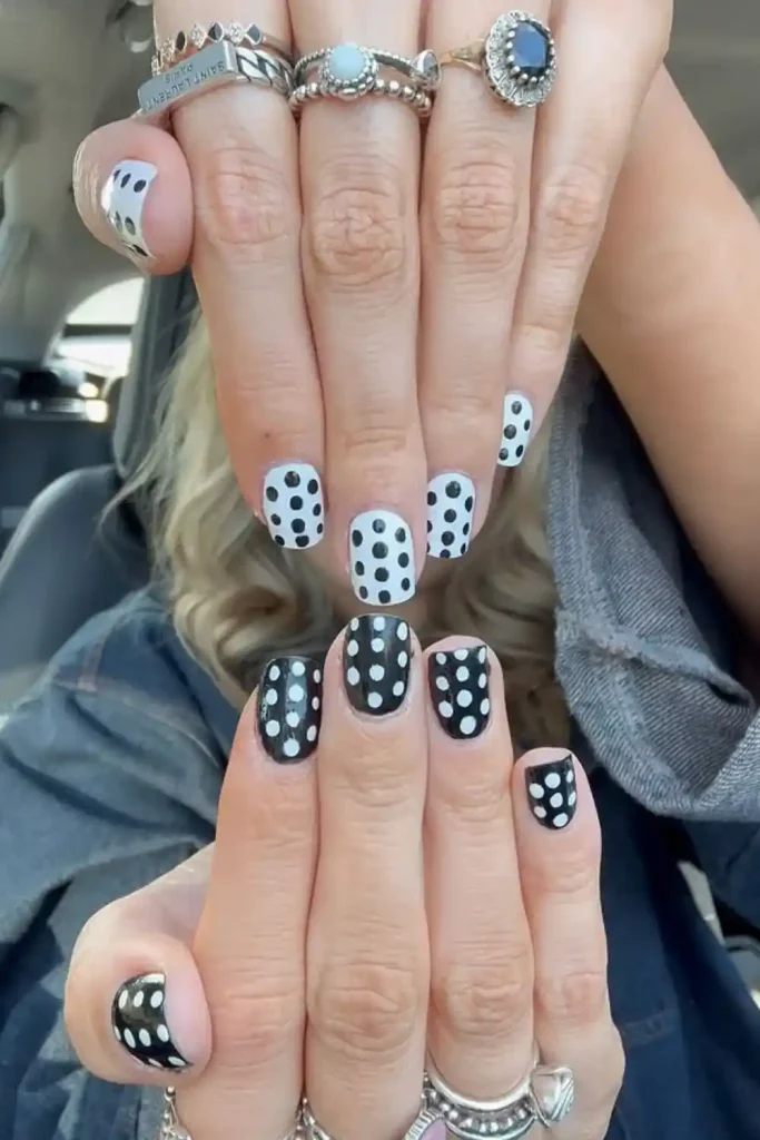 Polka Dot Nails Ideas