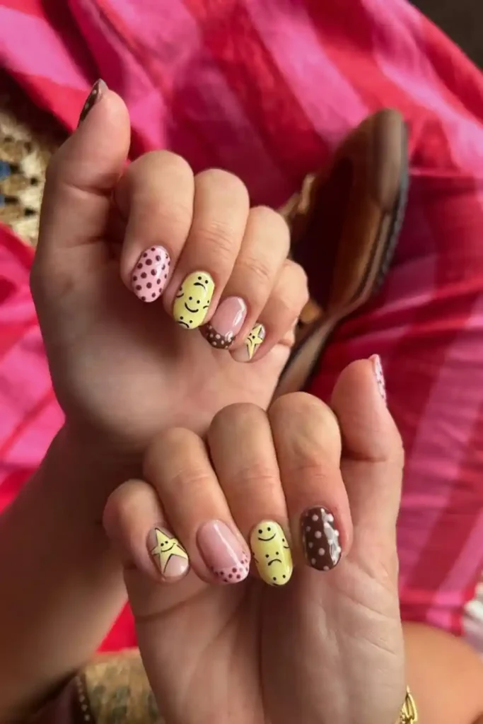 Polka Dot Nails Ideas