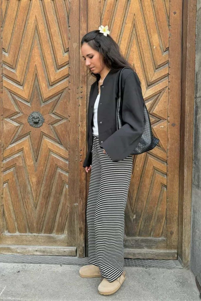 Striped Pants Outfits 