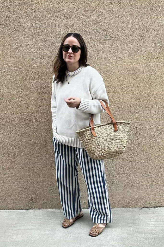 Striped Pants Outfits 