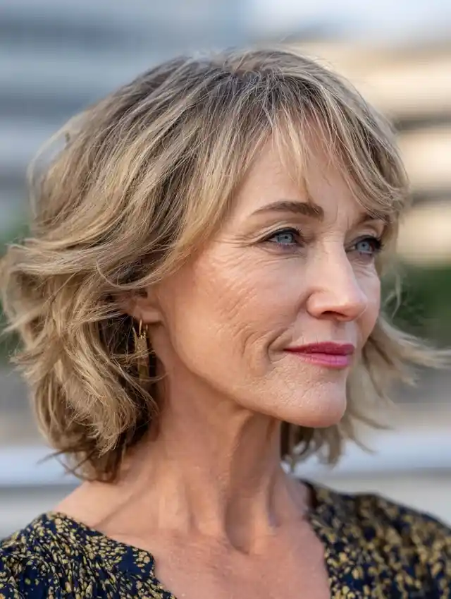 Side Bangs For Thin Fine Hair Over 60