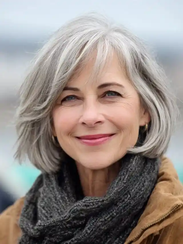 Side Bangs For Thin Fine Hair Over 60