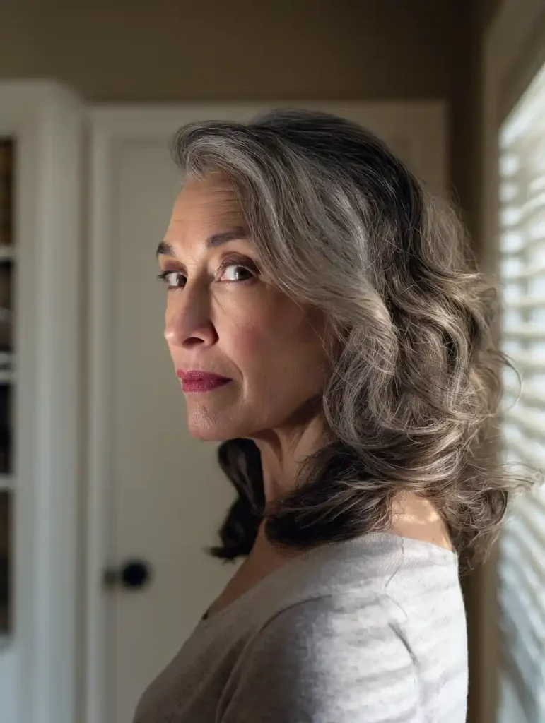 Salt and Pepper Hairstyles for Women Over 50