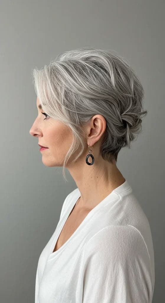 Updos for thin fine hair over 60