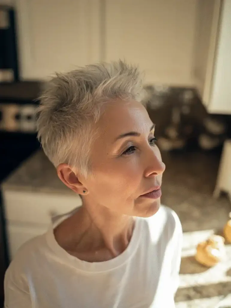 Salt and Pepper Hairstyles for Women Over 50