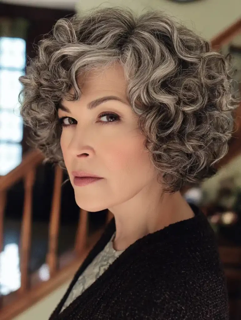 Salt and Pepper Hairstyles for Women Over 50