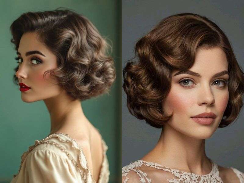Baroque Bob Hairstyle Fine Hair