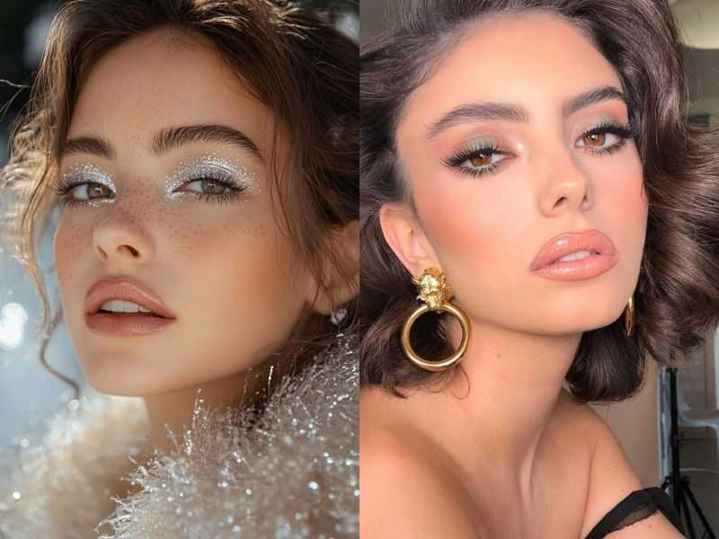 Frosted Eye Makeup For Brown Eyes