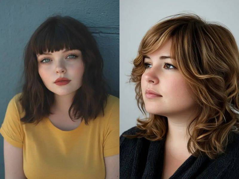 Hairstyles For Round Face